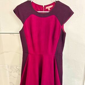 Elegant burgundy Ted Baker size 2 dress. Great for fall weather